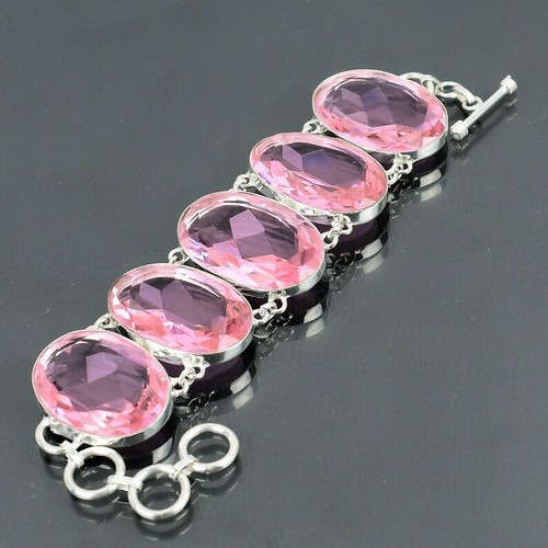 Bracciale argento kunzite - in,