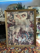 Antico quadro collage 23x18